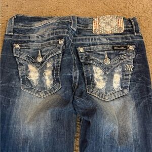 Miss Me skinny jeans size 28